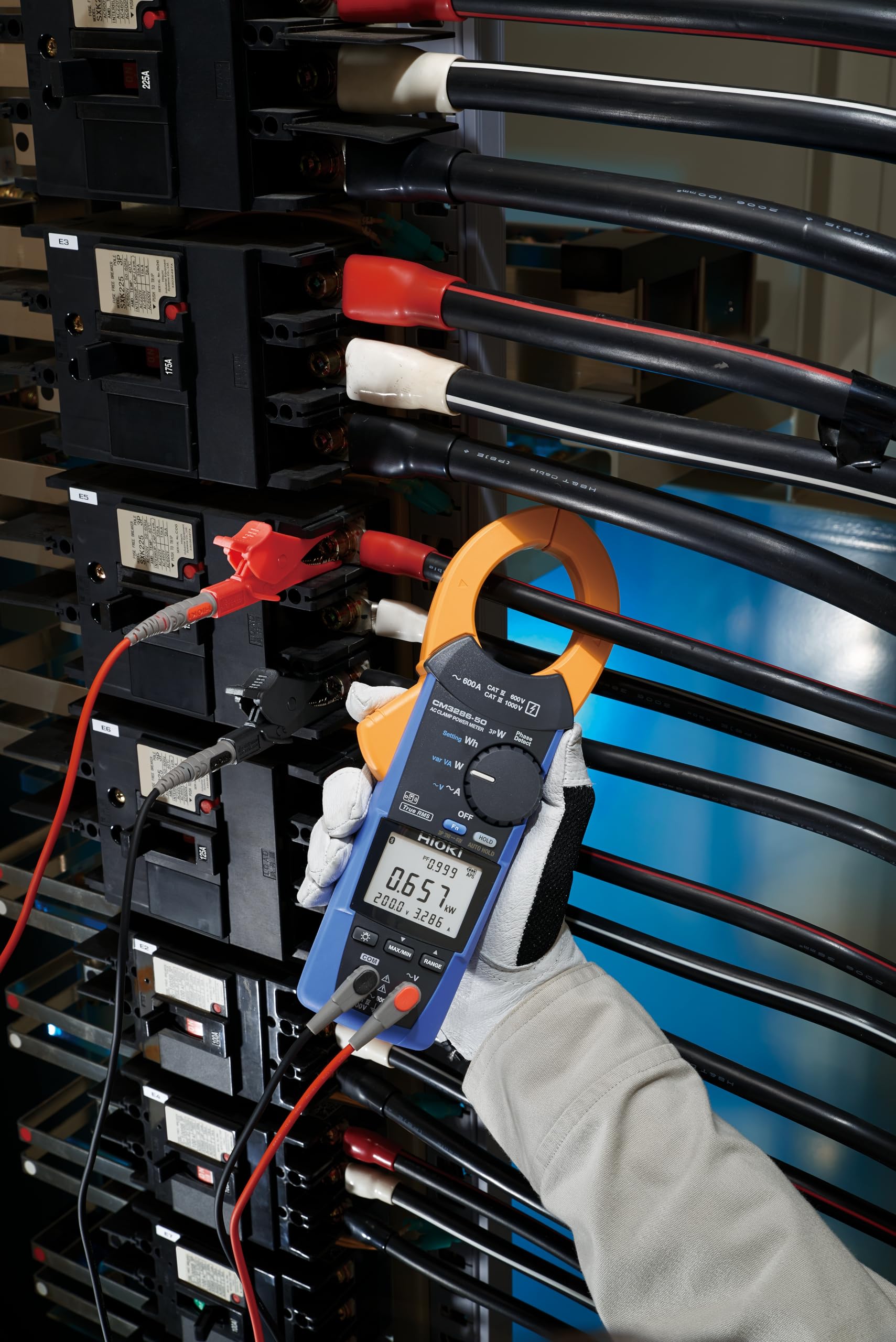 Amazon.co.jp: HIOKI (日置電機) ACクランプパワーメータ CM3286-50